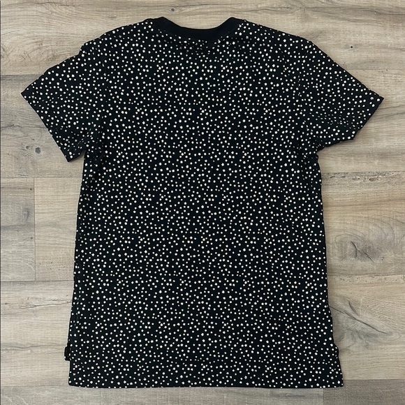 Kids XL Nike Black T-Shirt with White stars W/ Embroidered swoosh - Picture 3 of 5